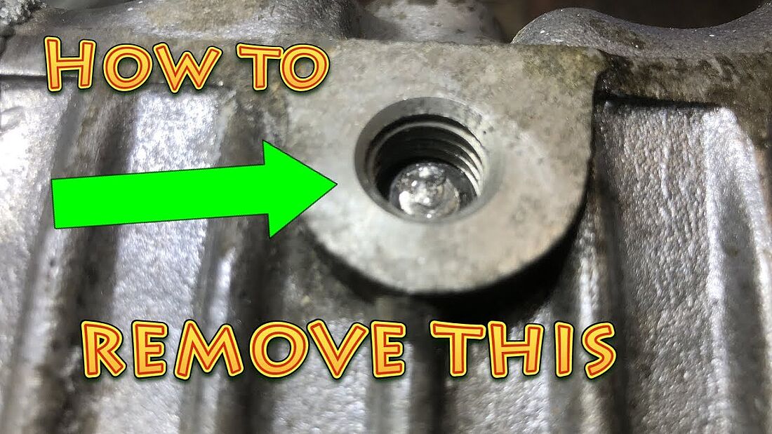 How to Use a Tap And Die Set to Remove a Broken Bolt 